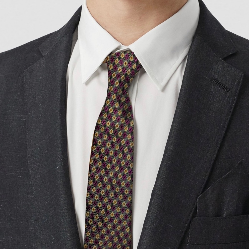 VTG Karl Lagerfeld 100% Silk Tie